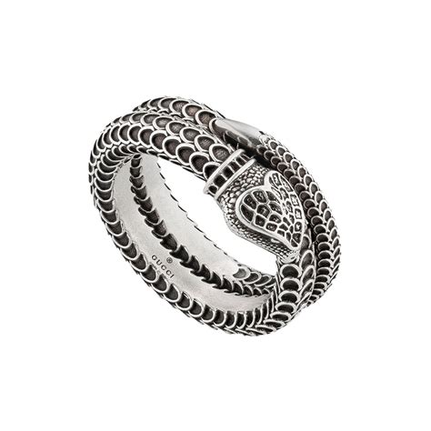 gucci interlocking gg ring|Gucci garden snake ring.